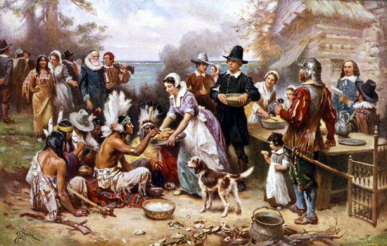 THANKSGIVING PILGRIMS AND THE ROMANS?
